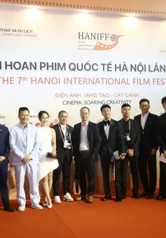 Lễ khai mạc LHP quốc tế Hà Nội lần thứ VII: Đậm vị bộ môn nghệ thuật thứ bảy