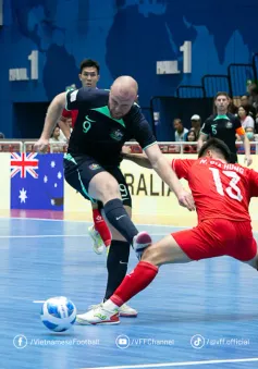 Ngược dòng thắng kịch tính Australia, đội tuyển Việt Nam vào chung kết giải vô địch futsal Đông Nam Á 2024