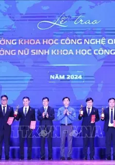 10 nhà khoa học trẻ xuất sắc được nhận Giải thưởng Quả Cầu Vàng 2024