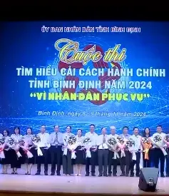 Cuộc thi tìm hiểu cải cách hành chính tỉnh Bình Định năm 2024