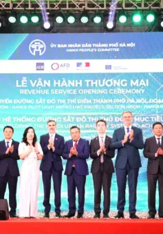 Chính thức vận hành thương mại đường sắt đô thị đoạn Nhổn - ga Hà Nội