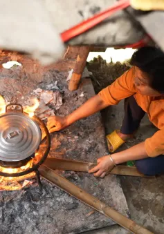 Bữa cơm ngon nâng bước con tới trường