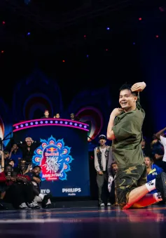 Dancer Việt Nam trở thành nhà vô địch thế giới tại Red Bull Dance Your Style 2024