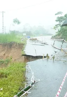 Công bố tình huống khẩn cấp về thiên tai trên 4 tuyến quốc lộ ở Hà Giang