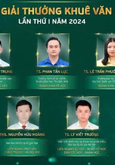 9 nhà khoa học đầu tiên nhận giải Khuê Văn Các