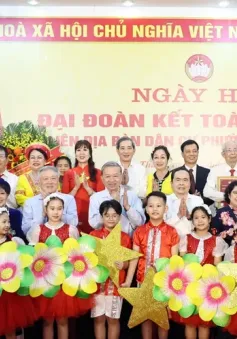 Tổng Bí thư Tô Lâm dự Ngày hội Đại đoàn kết toàn dân tộc tại Hà Nội