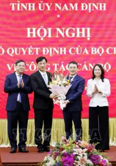 Phó Chánh Văn phòng Trung ương Đảng Đặng Khánh Toàn giữ chức Bí thư Tỉnh ủy Nam Định