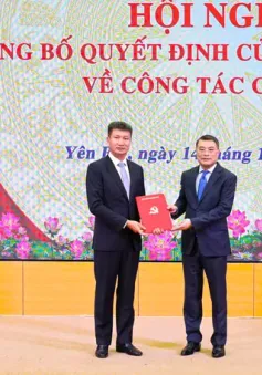 Ông Trần Huy Tuấn được chuẩn y giữ chức Bí thư Tỉnh ủy Yên Bái