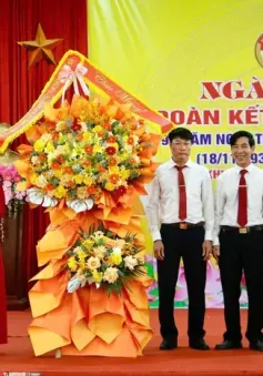 Bí thư Thành ủy Hà Nội dự Ngày hội Đại đoàn kết dân tộc tại huyện Mỹ Đức