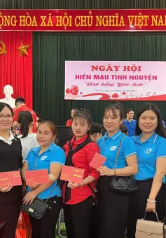 Tuyên Quang: Hơn 1.000 người tham gia Ngày hội hiến máu tình nguyện