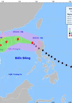 Bão Man-yi vào Biển Đông, trở thành bão số 9