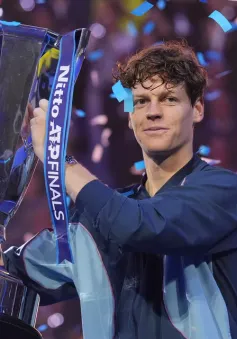 Jannik Sinner vô địch ATP Finals 2024