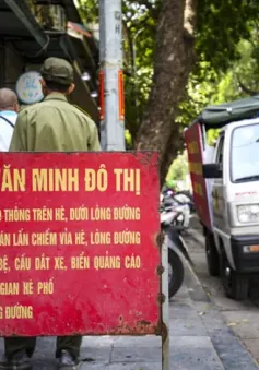 Hà Nội đẩy mạnh xử lý vi phạm lấn chiếm vỉa hè, lòng đường