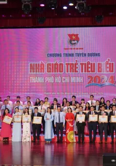 TP Hồ Chí Minh tuyên dương các nhà giáo trẻ