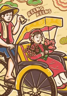 Tranh dân gian trở thành cảm hứng cho thời trang