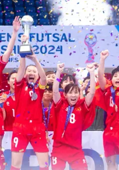 ĐT futsal nữ Việt Nam giành chức vô địch Đông Nam Á