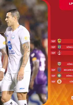 Vòng 9 V.League 1-2024/25 | Rượt đuổi trong cơn mưa bàn thắng