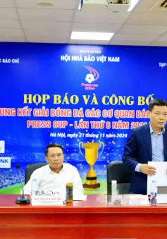 Press Cup 2024: Sân chơi thường niên của các cơ quan báo chí toàn quốc