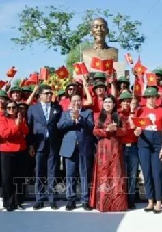 Thủ tướng Phạm Minh Chính dự Lễ khánh thành tôn tạo Tượng đài Chủ tịch Hồ Chí Minh ở CH Dominica