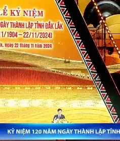 Tỉnh Đắk Lắk kỷ niệm 120 năm thành lập (22/11/1904 - 22/11/2024)