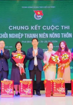 Vòng chung kết Cuộc thi Dự án khởi nghiệp Thanh niên nông thôn năm 2024