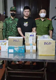 Bắt quả tang đối tượng tàng trữ 1kg ma túy đá và gần 4.800 viên ma túy