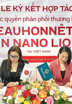 Mitsuki Việt Nam ký kết với thương hiệu Peauhonnête, phân phối độc quyền NMN Nano Liquid