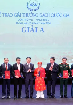 Giải thưởng Sách Quốc gia 2024: Tác giả 104 tuổi giành giải A