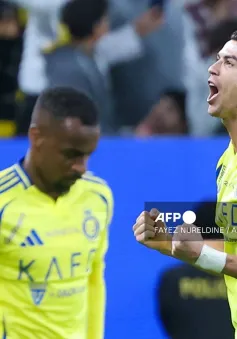 Ronaldo tỏa sáng lập cú đúp cùng Al Nassr bay cao