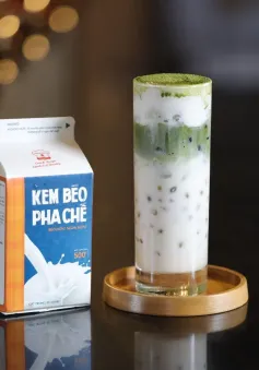 Dung tích tăng 10% và mùi vị đa dạng, kem pha chế Nhất Hương 'chiếm sóng' menu các quán cà phê, trà sữa