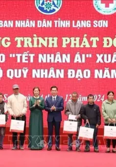 Lạng Sơn: Phát động phong trào "Tết Nhân ái" và Quỹ Nhân đạo