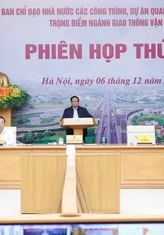 Thủ tướng chủ trì phiên họp 15 Ban Chỉ đạo các dự án GTVT trọng điểm