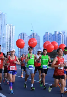 Hai cái tên quen thuộc vô địch cự ly 42km Giải Marathon Quốc tế tại TP Hồ Chí Minh 2024