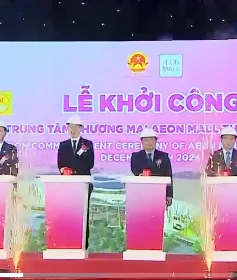 Khởi công Trung tâm thương mại Aeon Mall Thanh Hóa