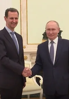 Điện Kremlin: Đích thân Tổng thống Putin cấp quyền tị nạn cho cựu Tổng thống Syria Bashar al-Assad