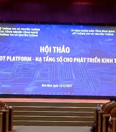 Hội thảo AI loT Platform Hạ tầng số cho phát triển kinh tế