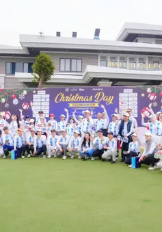 Hành trình thiện nguyện giải golf Christmas Day Championship 2024: Kết nối golf và lòng nhân ái