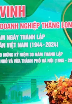 Hà Nội tôn vinh 109 doanh nhân, doanh nghiệp Thăng Long năm 2024