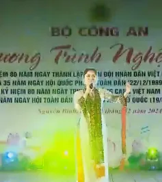 Bộ Công an tổ chức chương trình nghệ thuật đặc sắc tại Cao Bằng