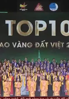 Công ty cổ phần Cao su Đà Nẵng (DRC) được vinh danh Top 10 Sao Vàng đất Việt năm 2024