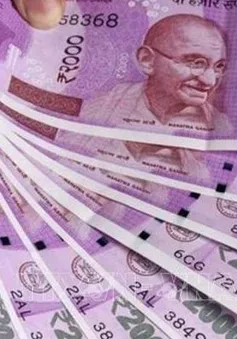 Đồng rupee Ấn Độ thấp lịch sử