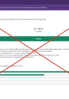 Cảnh báo ứng dụng giả mạo cơ quan nhà nước để chiếm đoạt tài sản