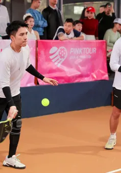 Các nghệ sĩ nổi tiếng tranh tài tại giải Hà Nội Artist Pickleball Challenge