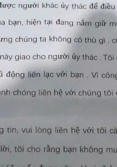 Cảnh báo "thám tử tư" giả mạo, tống tiền lãnh đạo, cán bộ địa phương