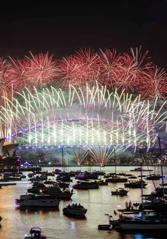 Chiêm ngưỡng màn bắn pháo hoa hoàng tráng tại Australia