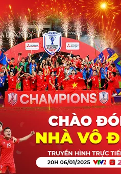 Chương trình 'Chào đón nhà vô địch' - Vinh danh Đội tuyển bóng đá Việt Nam