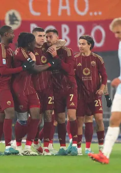 AS Roma thắng thuyết phục trong trận Derby