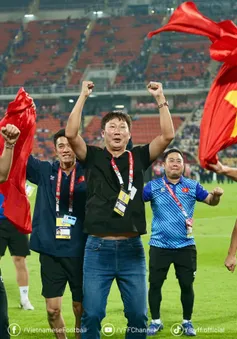 HLV Kim Sang Sik: “Cảm ơn các cầu thủ đã không từ bỏ, đã chiến đấu đến cùng!”