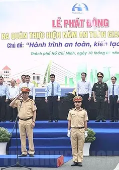 TP Hồ Chí Minh phát động Năm An toàn giao thông 2025