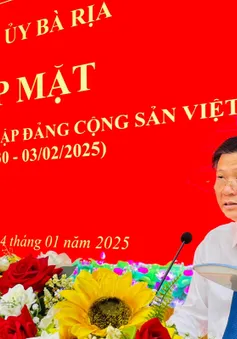 TP Bà Rịa: Họp mặt Kỷ niệm 95 năm thành lập Đảng Cộng sản Việt Nam